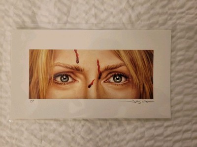 Kill Bill The Bride - Jason Edmiston EWAF Eyes Without a Face Printer Proof