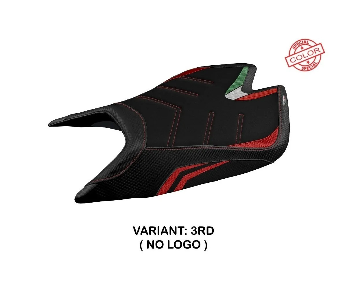 Seat saddle cover Leon Special Color Ultragrip Red TPZ APRILIA RSV4 2021 2023 1V