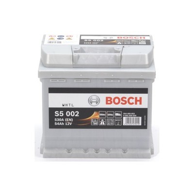 Autobatterie BOSCH S5002 12V 54Ah 530A B13 0 092 S50 020 Blei-Säure-Technologie