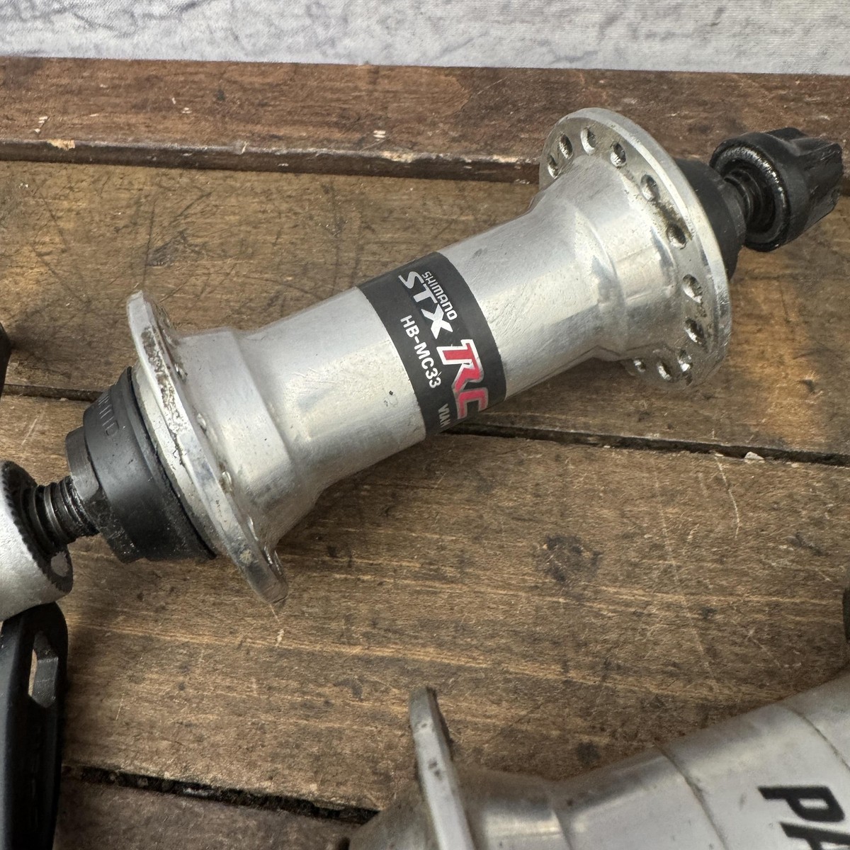 クロスバイク‬　部品取り　shimano XT Stx Rc 自転車　シマノ Vintage Shimano STX-RC FC-MC36 Triple Crankset MTB 175 Deore Race