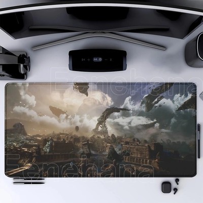 Clair Obscur Expedition 33 Keyboard Mat Large Mouse Mat Locked Edge 60cm x 30cm