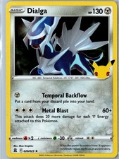Dialga - Celebrazioni 020/025 - Rara Holo leggermente giocata - Carta Pokemon