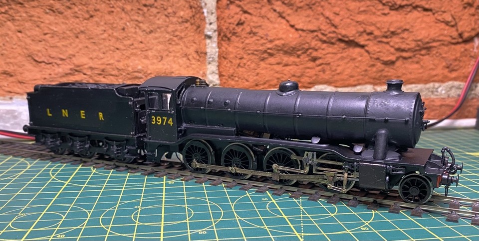 Loco Rims Kit Built Gresley O2 GNR/LNER 2-8-0 Loco Romford Wheels Finescale 00 ...