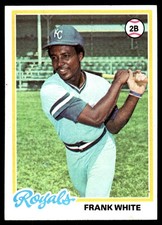 Frank White 1978 Topps #248 Royals MLB READ FREE SHIPPING AutographDen