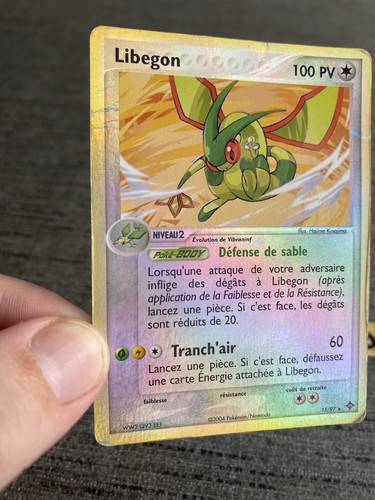 Carte Pokemon Libegon 15/97 Rare Reverse Français Occasion - Picture 4 of 8