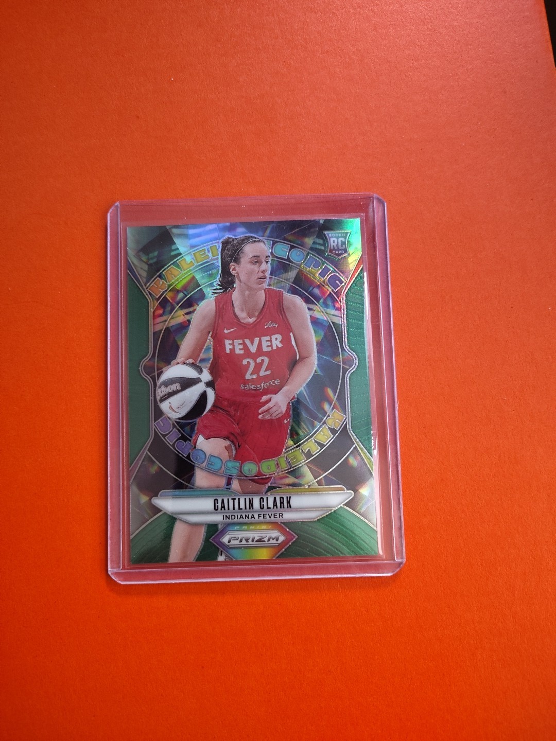 2024 Panini Prizm WNBA - Kaleidoscopic Caitlin Clark #9 Green Prizm (RC)
