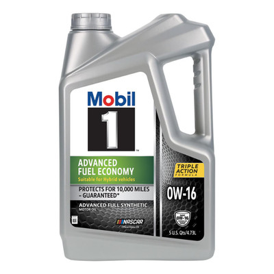 Mobil 1 0W-16 Advanced Fuel Economy Full Synthetic Motor Oil 5 Qt GF-6B