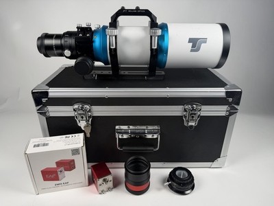 TS Optics CF 90 FL55 Triplet APO Refractor Telescope /field flattener & Reducer