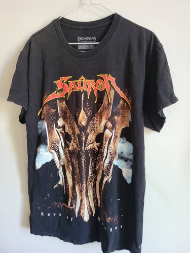 Vtg Lord Of The Rings SAURON T Shirt Double Side Print Mens Medium - Picture 2 of 8