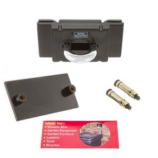 Image of Security Anchor SA1180 Hardened Steel For Ground Wall Shed Bikes Garden Tools
