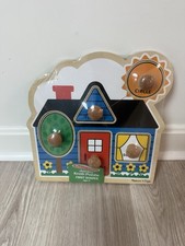 Melissa  Doug Puzzle First Shapes Jumbo Knob NEW SEALED Age 1 NIB