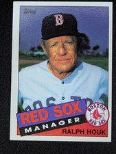 1985 Topps #11 Ralph Houk Boston Red Sox Card