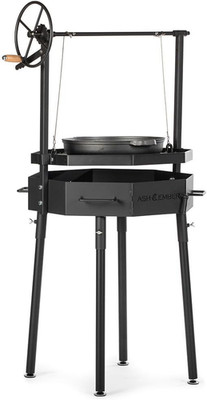 TITAN GREAT OUTDOORS Ash & Ember Santa Maria Grill, Argentine Style Open Fire Gr