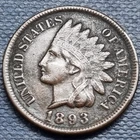 1893 Indian Head Cent 1c High Grade AU Details #102564