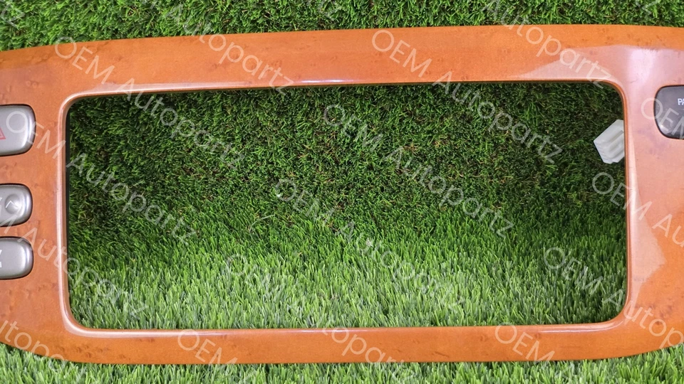 Lexus LX470 2003-2007 radio receiver Unit wooden Bezel 55412-60280 Oem used - Image 4 of 4