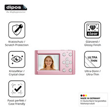 4x Film de protection d'écran pour Usteetic DC01 protecteur clair dipos