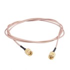RG178 SMA Male to Male Connector Router  Antenna Extension Cable 1m