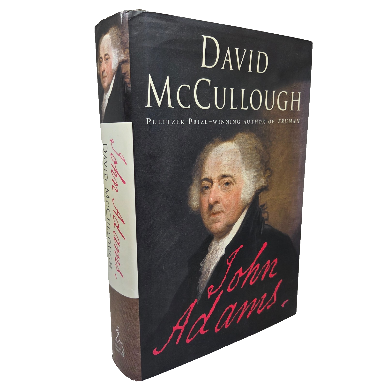 John Adams by McCullough 1st Edition American President Bio Hardcover DJ History