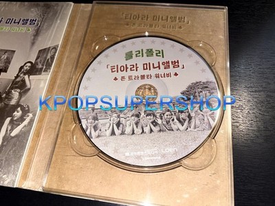 T-ARA 2nd Mini Album John Travolta Wanna Be Roly Poly CD Photobook