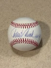 Johnny Bench signed OML baseball w/ HOF 89 ** Beckett **