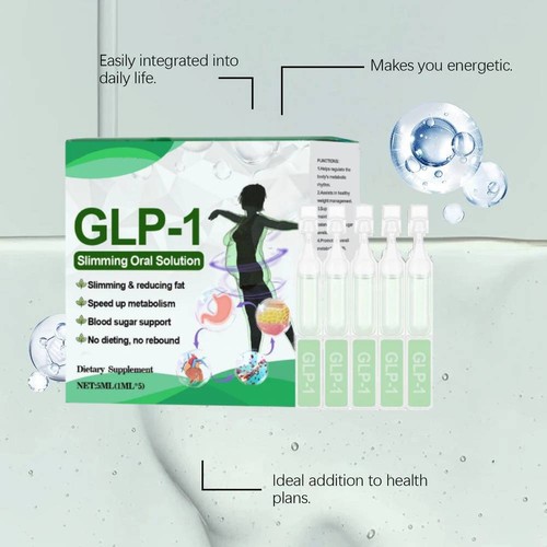 1~10er Pack Gesundheitshilfe Tropfen Nehmen Orale Lösung GLP-1 Fett Reduzieren N - Bild 11 von 14