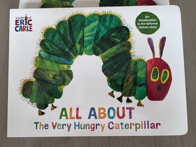 The Very Hungry Caterpillar Book, , Hardcover Board Book, Classic, Eric CarleNEW