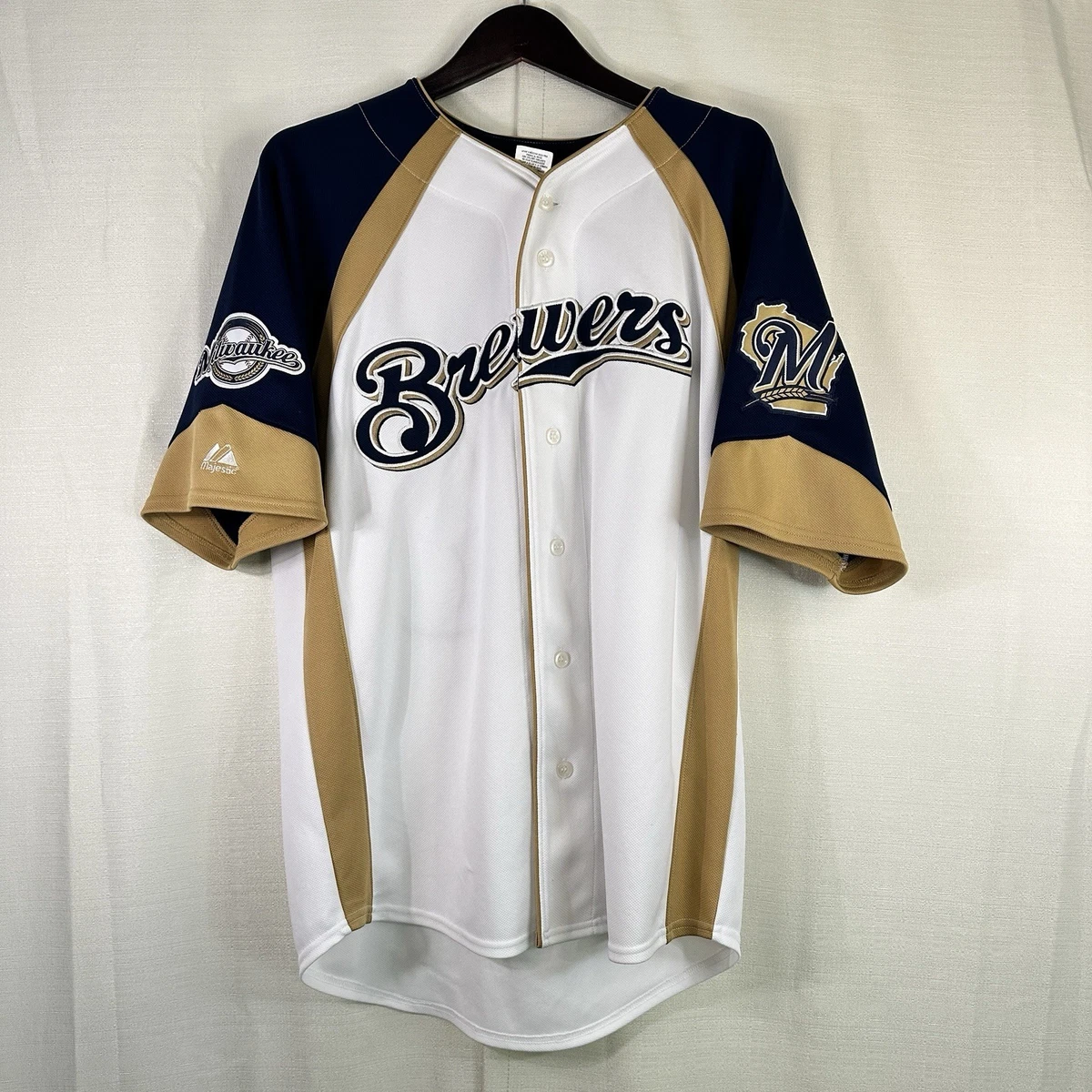 Majestic Milwaukee Brewers MLB Jerseys for sale | eBay