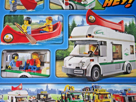 Lego CITY 60057 ~ CAMPER VAN ~ Retired NISB oars CANOE Life Vests NEW