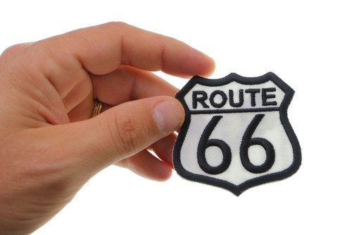 Route 66 Patch - 2,5x2,5 Zoll - P2913 - Bild 3 von 5