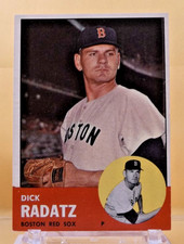 1963 Topps #363 - Dick Radatz - Boston Red Sox - Near Mint