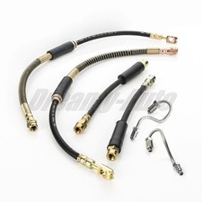 4x Für VW Golf Plus 5M1 Bremsschlauch Bremsleitung Bremsrohr Set vorne hinten