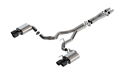 Borla BOR140963CFBA Exhaust System Kit fits Ford Mustang 2024 Performance Parts - Picture 2 of 9