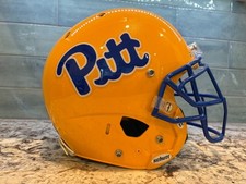 Pitt Panthers Pittsburgh Full Size Game Worn Football Helmet