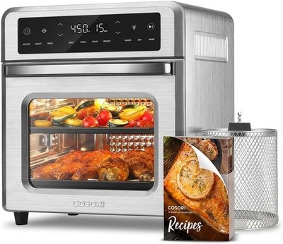 COSORI 11-in-1 Air Fryer Oven,13Qt Small Footprint Airfryer combo with Rotisseri