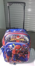 Marvel Spiderman 12" 3 D Toddler School Backpack Boy's Book Bag
