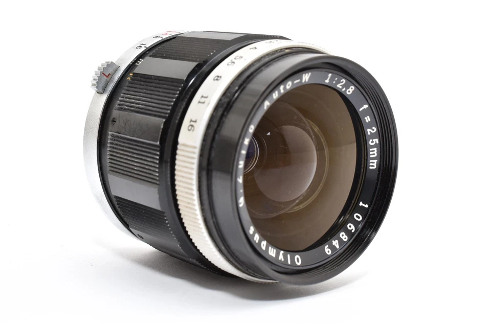 Olympus G.Zuiko Auto W 25mm f/2.8 MF Lens for Pen F FT FV 0541 - Image 4 of 4