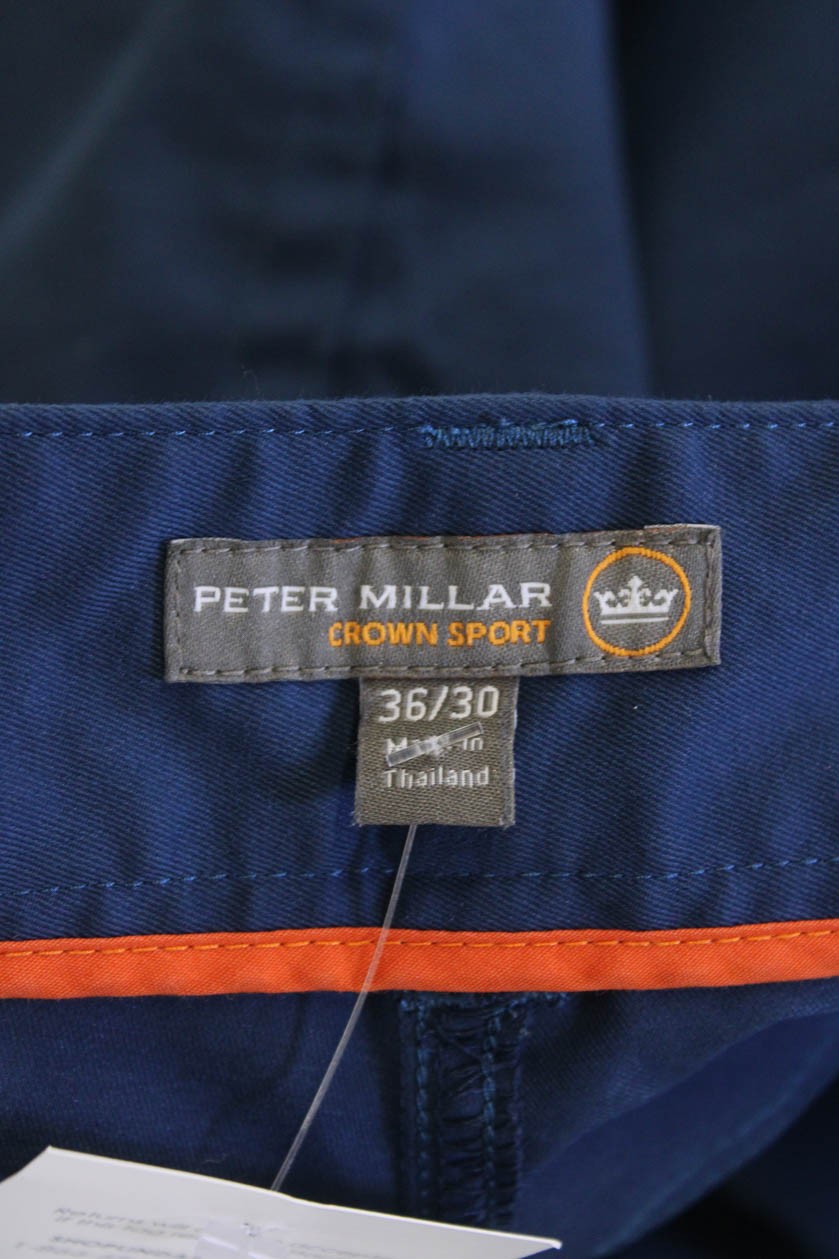 Peter Millar  Men's Button Flat Front Straight Le… - image 6