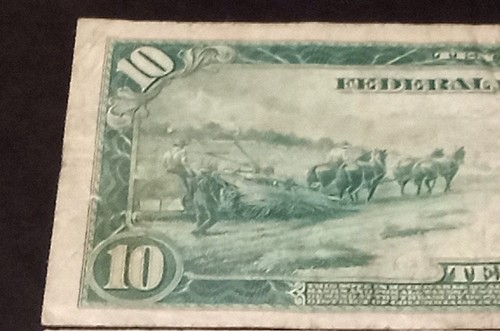 Lot Of Three 1914 $10.00 Federal Reserve Notes! 3 For One Money! No Reserve! #2 - Picture 12 of 20