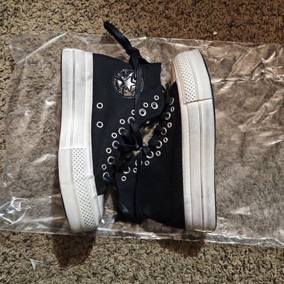 Converse CTAS Lift Platform Punk Womens Size 6.5W Black New No Box A0767c