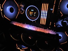 ARGB LED Crystal Wall For Video Card And Computer Case Decoration Light.