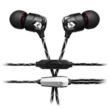 V-MODA ZN In-Ear Modern Audiophile Headphones with 1-Button Remote and