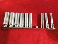 Mac Tools9-pc 14 Dr Metric Deep Socket Set 14mm-5mm Mixed Cornwell Usa Made