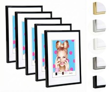 3er 5er Set Photo Style Set Bilderrahmen Wanddeko Collage Poster Kunststoff Rahm