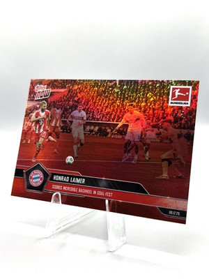 Topps Now Bundesliga 2025/26 Konrad Laimer /5 Red   FC Bayern München EN