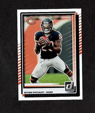 2025 Donruss #51 - Devin Hester - NO NAME SILVER FOIL SP - Chicago Bears