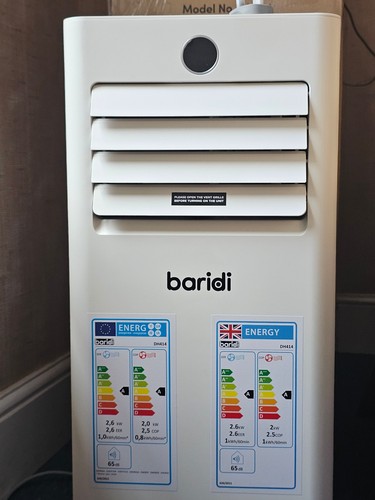 Portable Air Conditioner, Window Sealing Kit, 9,000Btu/hr, White, Baridi DH414