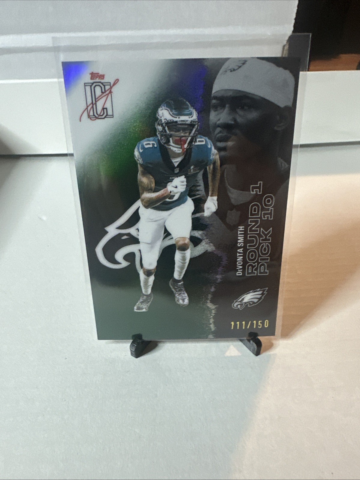 2025 Topps Signature Class - DeVonta Smith #94 Green  111/150