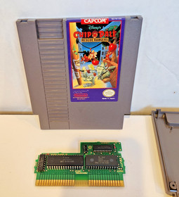 Cartucho de juego Chip 'n Dale: Rescue Rangers (Nintendo NES) LIMPIO Y PROBADO