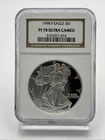 1998-P American Silver Eagle Proof NGC PF 70