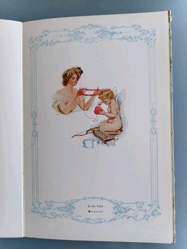 1913 The Little Gift Book With Illustrations By Harrison Fisher , Pages are Mint - Picture 22 of 24